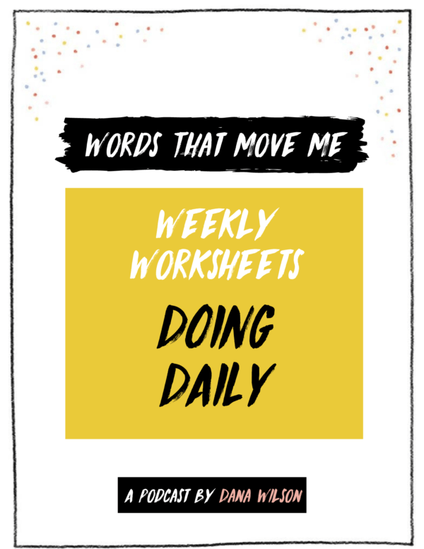 Doing Daily Worksheet Bundle