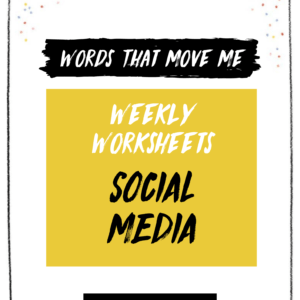 Social Media Worksheet Bundle