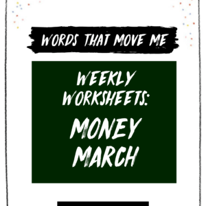 Money March 2021 Worksheet Bundle