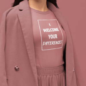 Getting Unlocked x WTMM - I Welcome Your Differences™ Tee - Image 4