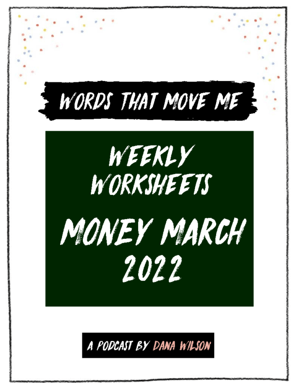 Money March 2022 Worksheet Bundle