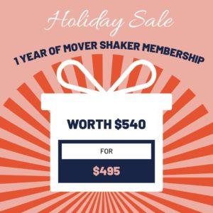 Mover Shaker Annual Membership