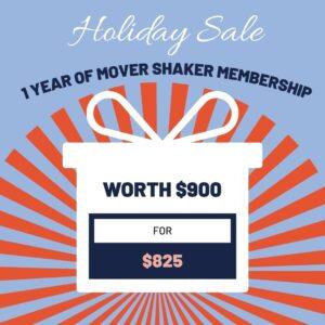 Mover Shaker Annual Membership